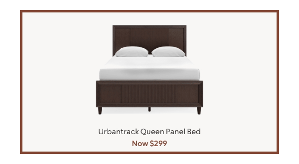 Urbantrack queen panel bed