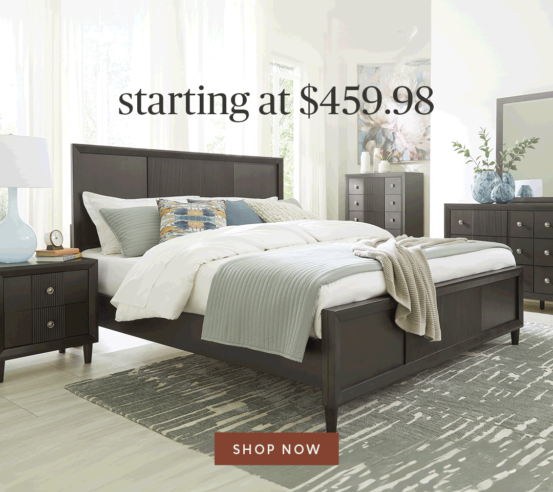 Bedroom sets starting at $459.98