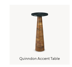 Quinndon accent table
