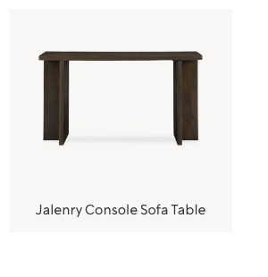 Jalenry console sofa table
