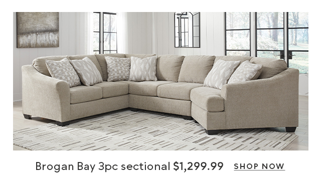 Brogan Bay 3pc sectional