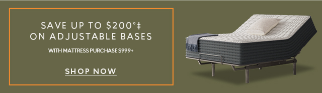 Save up to $200 on adjustable bases