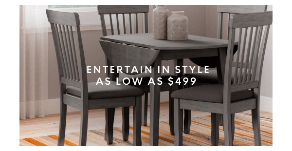 Entertain in style as low as $499