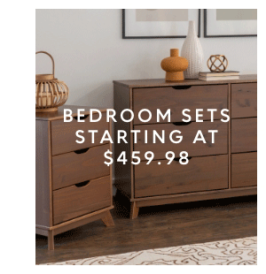 Bedroom sets starting at $459.98