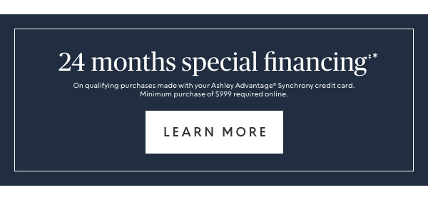 24 months special financing