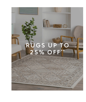 Rugs up to 25% off