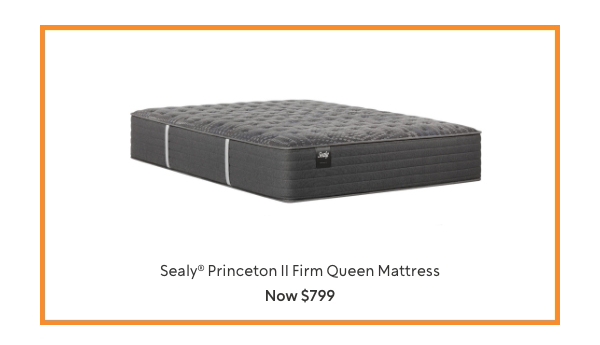 Sealy® Princeton II Firm Queen Mattress