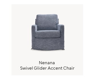 Nenana Swivel Glider Accent Chair