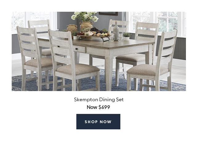 Skempton Dining Table and 6 Chairs