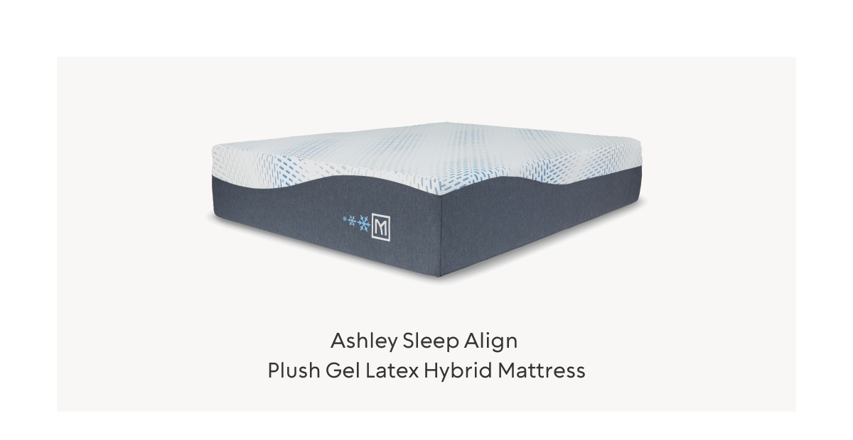 Ashley Sleep Align Plush Gel Latex Hybrid Mattress