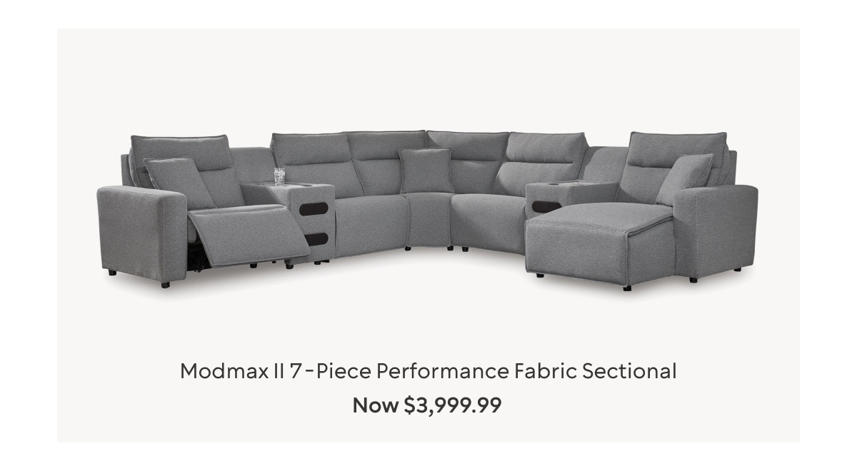 ModMax II 7-Piece Dual Power Reclining Modular Sectional