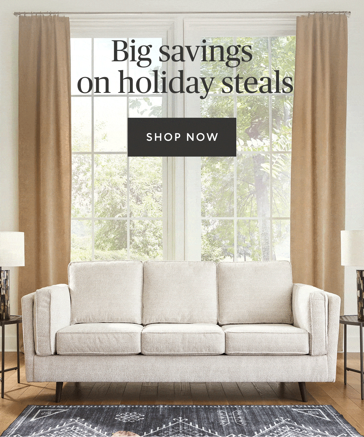 Big savings on holiday steals