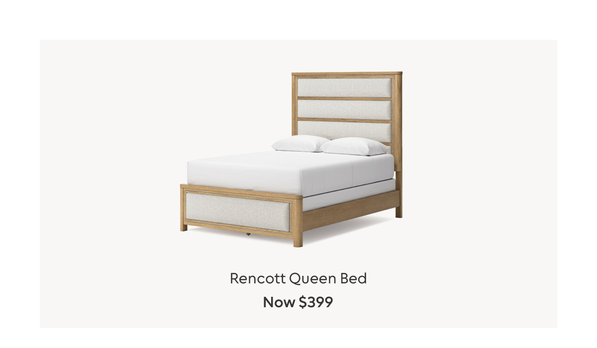 Rencott Queen Upholstered Bed