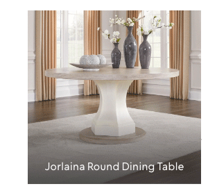 Jorlaina Round Dining Table