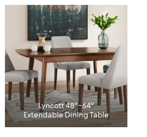 Lyncott Extendable Dining Table