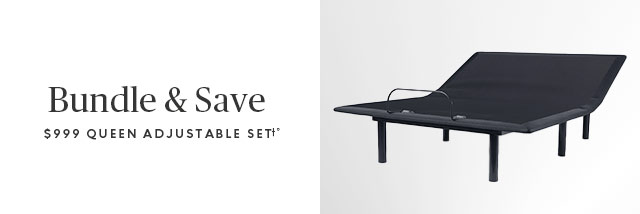 Bundle & Save $999 queen adjustable set