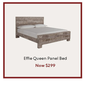 Effie Queen Panel Bed