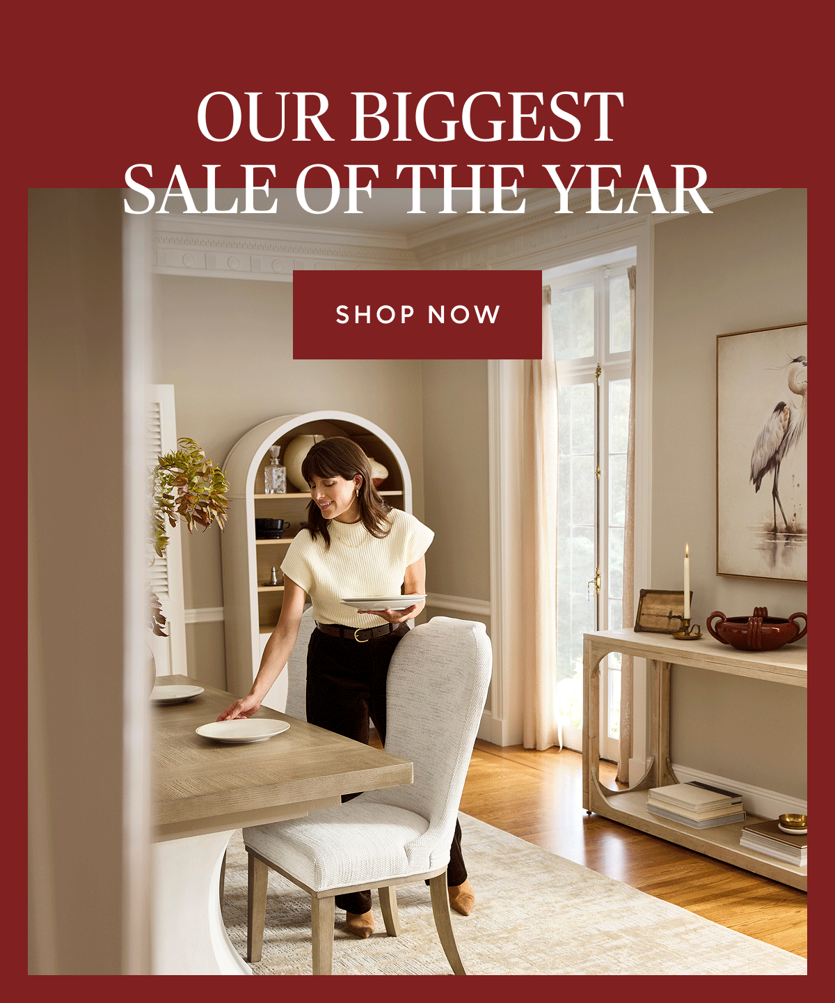 Our biggest sale of the year
