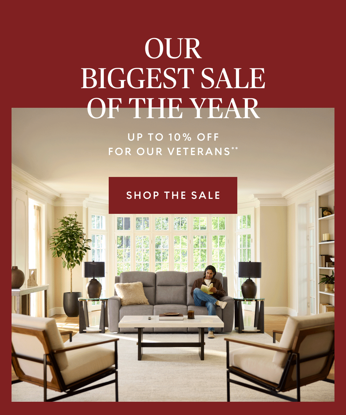 Our Biggest Sale of the Year