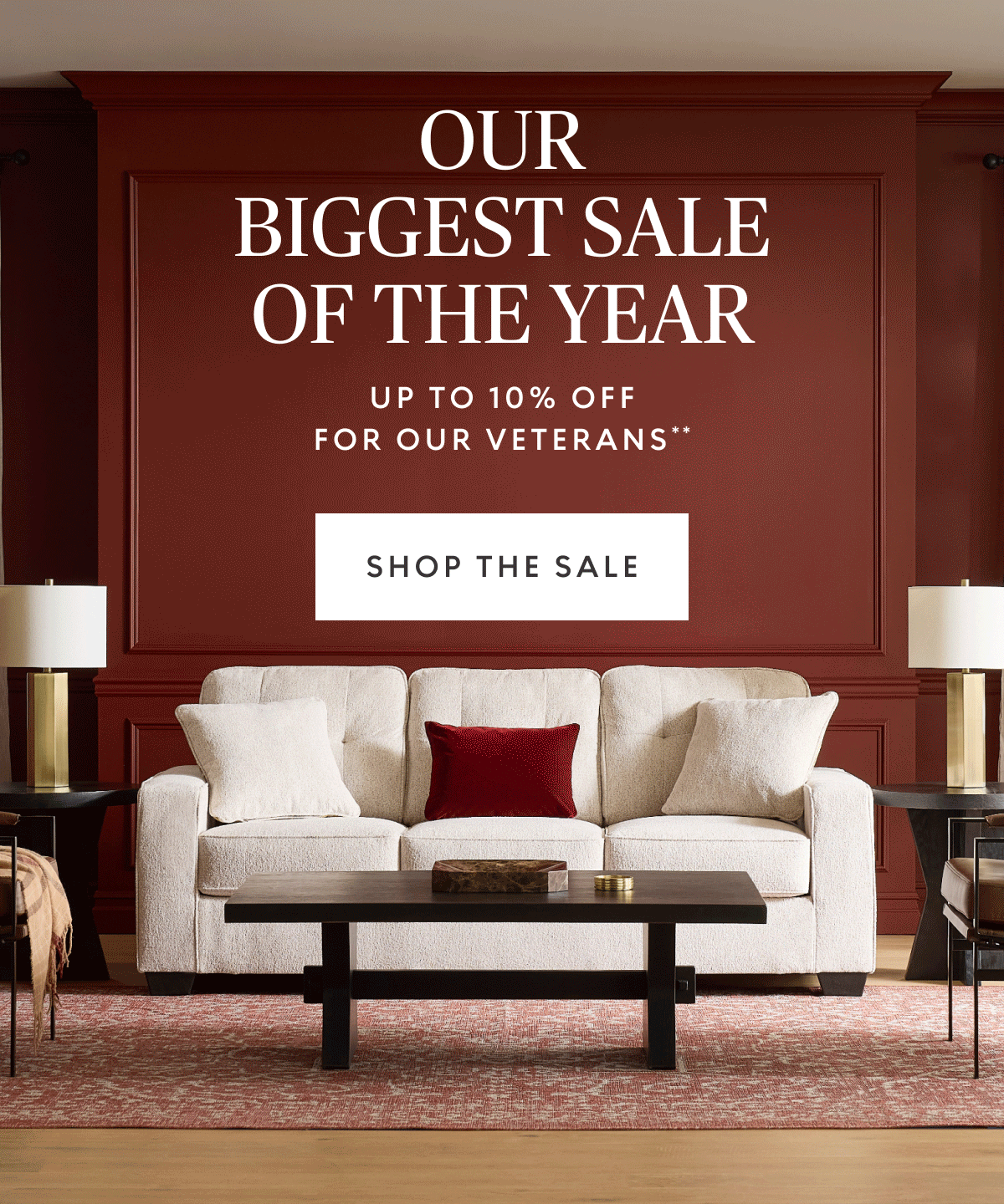 Our Biggest Sale of the Year