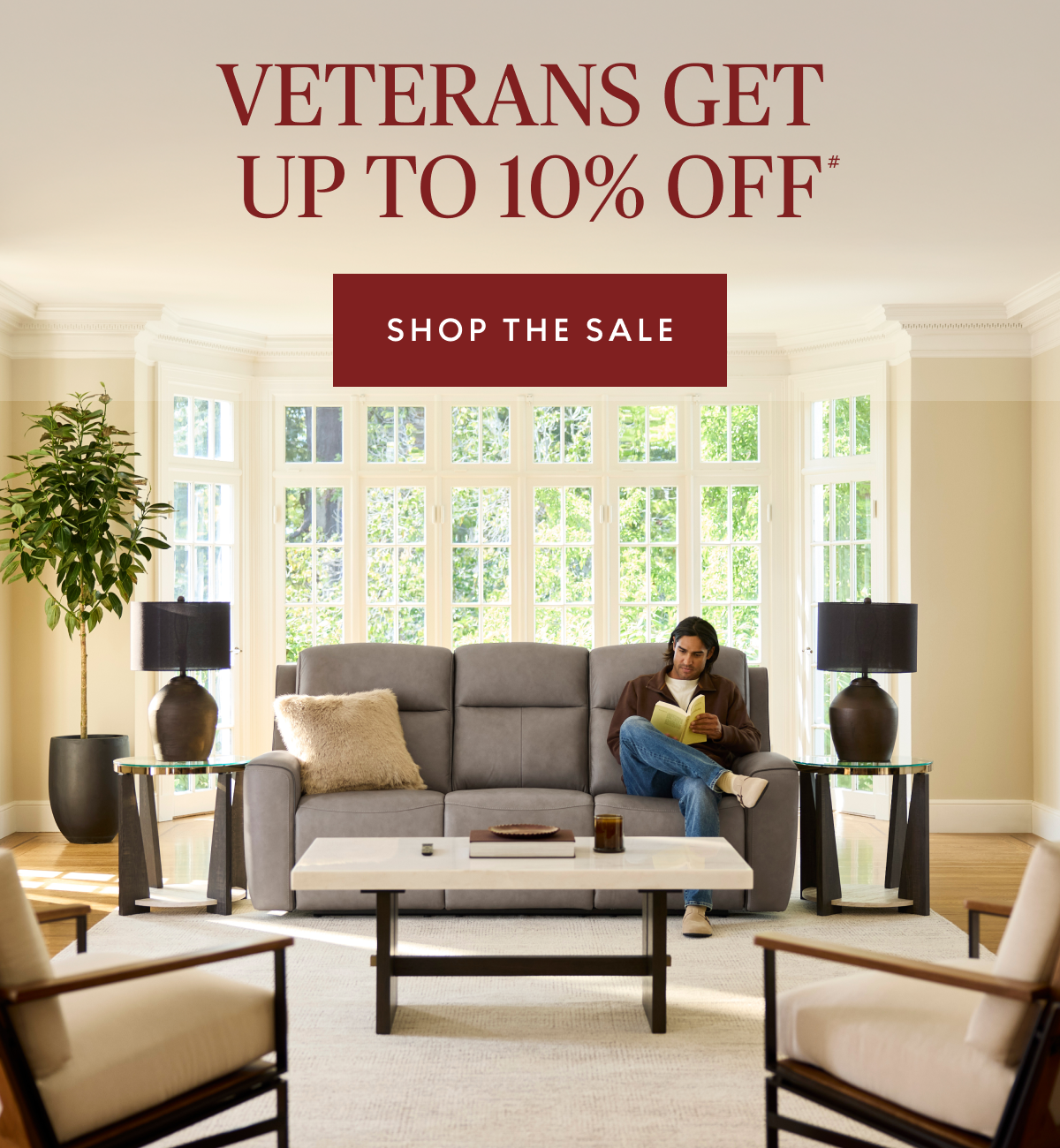 Veterans get up to 10% off