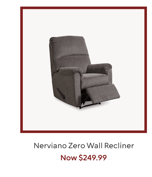 Nerviano Zero Wall Recliner