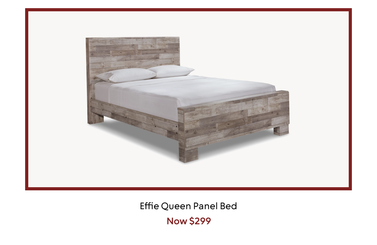 Effie Queen Panel Bed