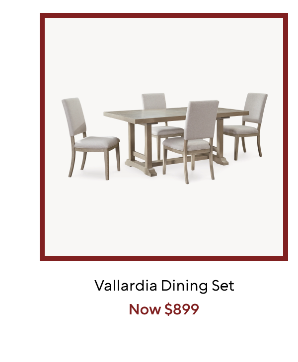 Vallardia Dining Set