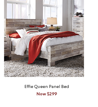 Effie Queen Panel Bed