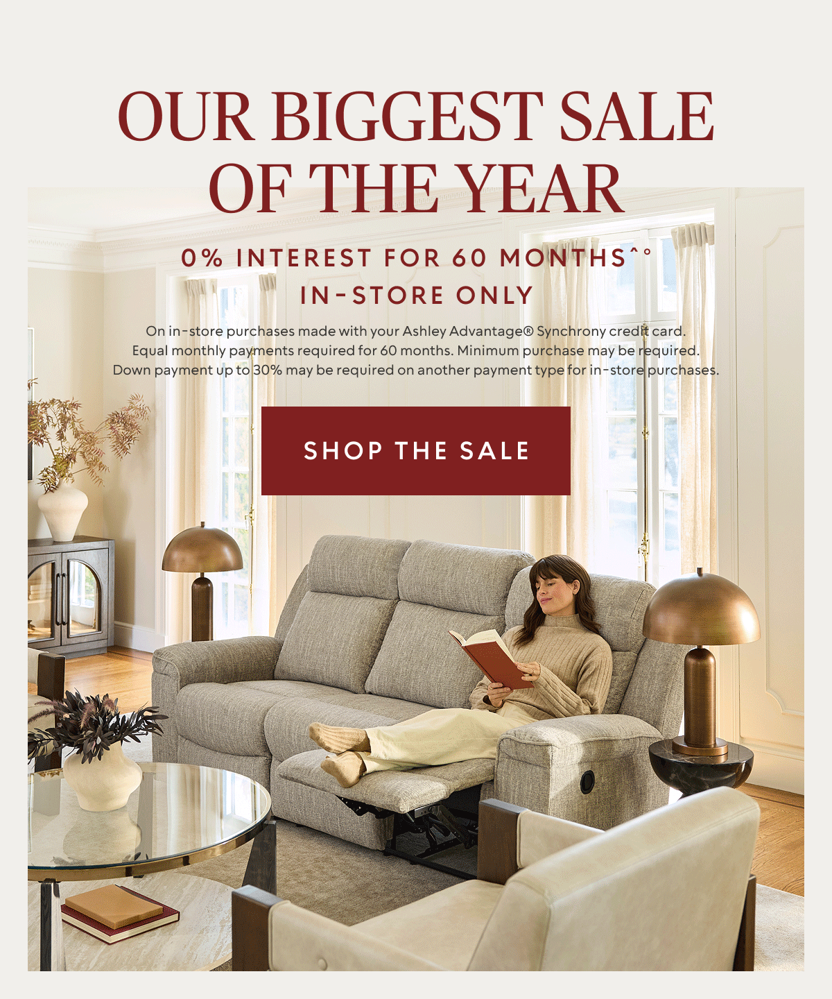 Our biggest sale of the year 