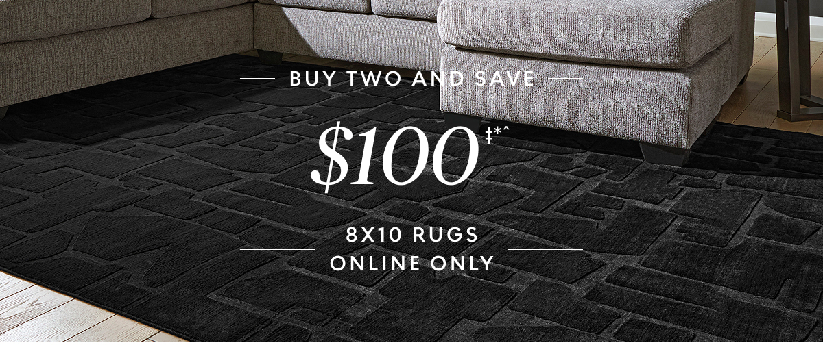 Buy two and save $100 8x10 rugs