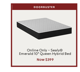 Sealy® Emerald Queen Hybrid Bed