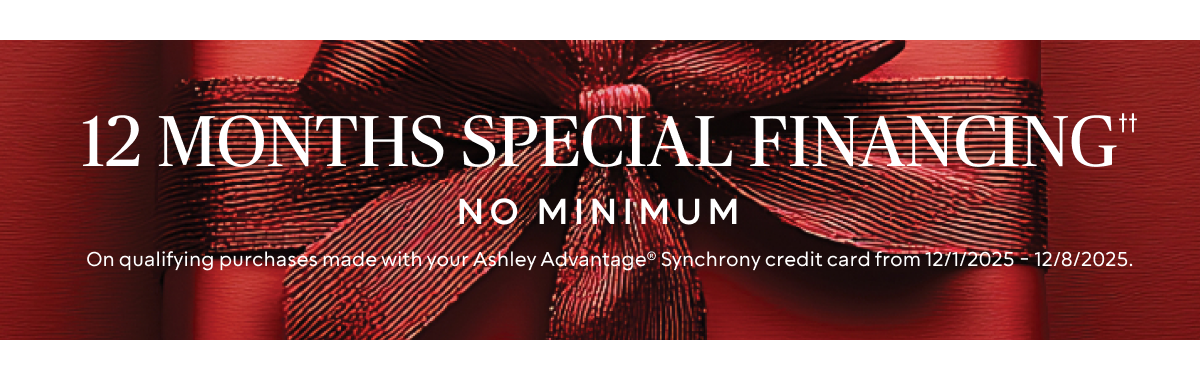 12 months special financing