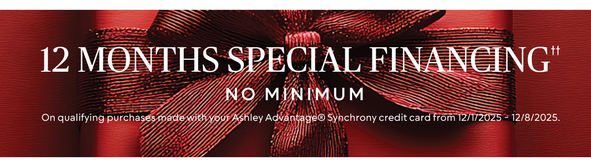 12 months special financing