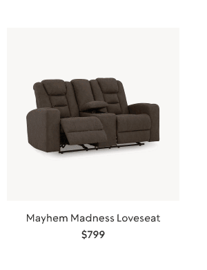 Mayhem Madness Loveseat