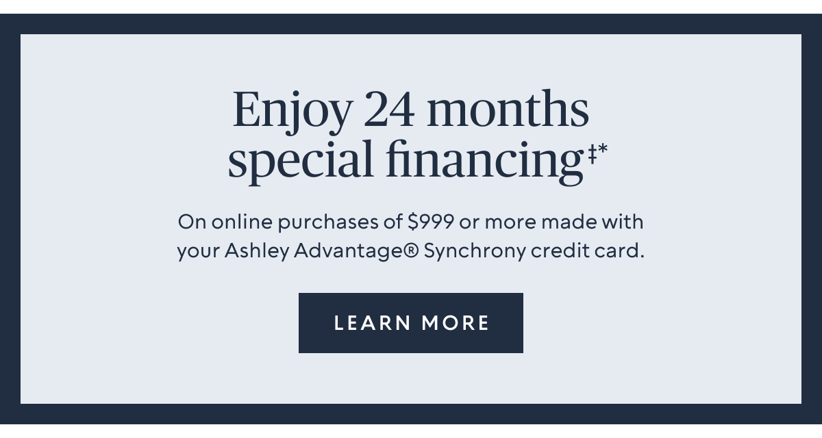 Enjoy 24 months special financing