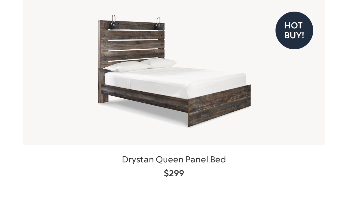 Drystan Queen Panel Bed