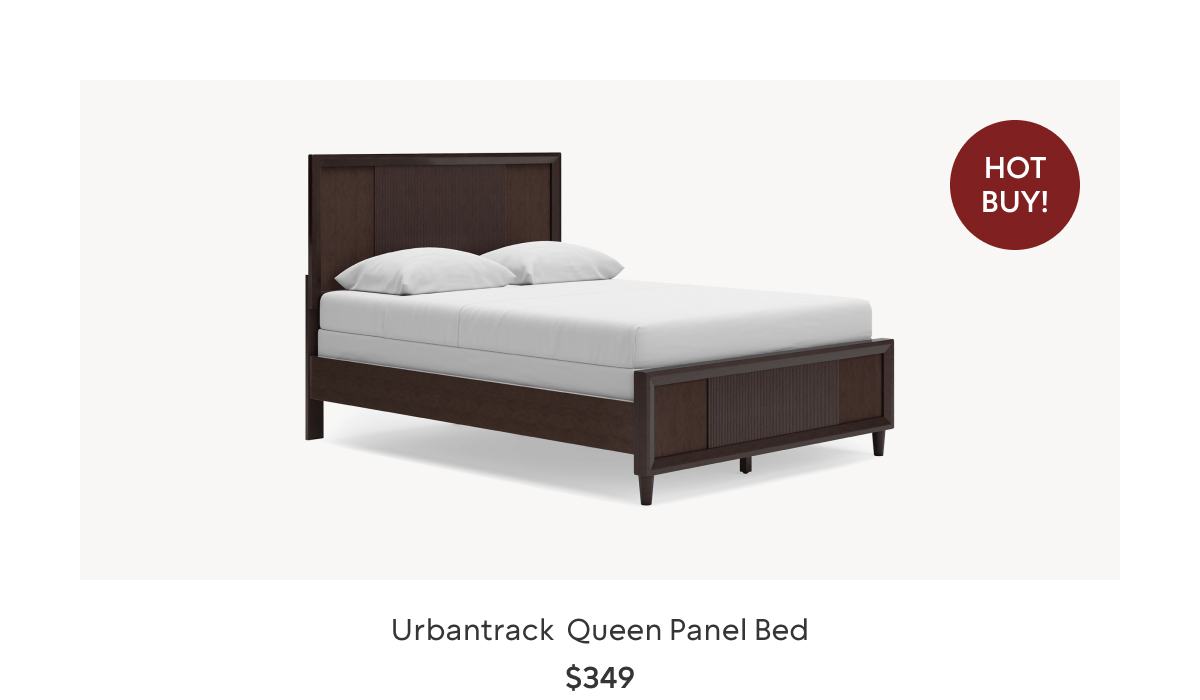 Urbantrack Queen Panel Bed