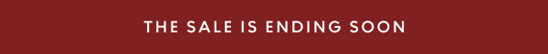 The sale is ending soon