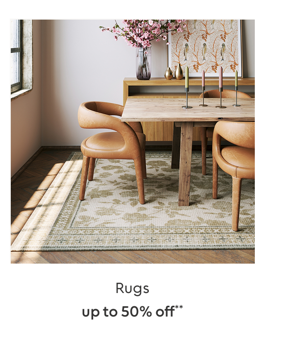 50% off** Rugs