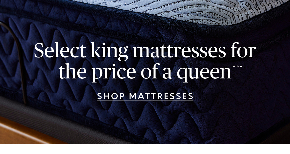 Get a King mattress for the price of a Queen