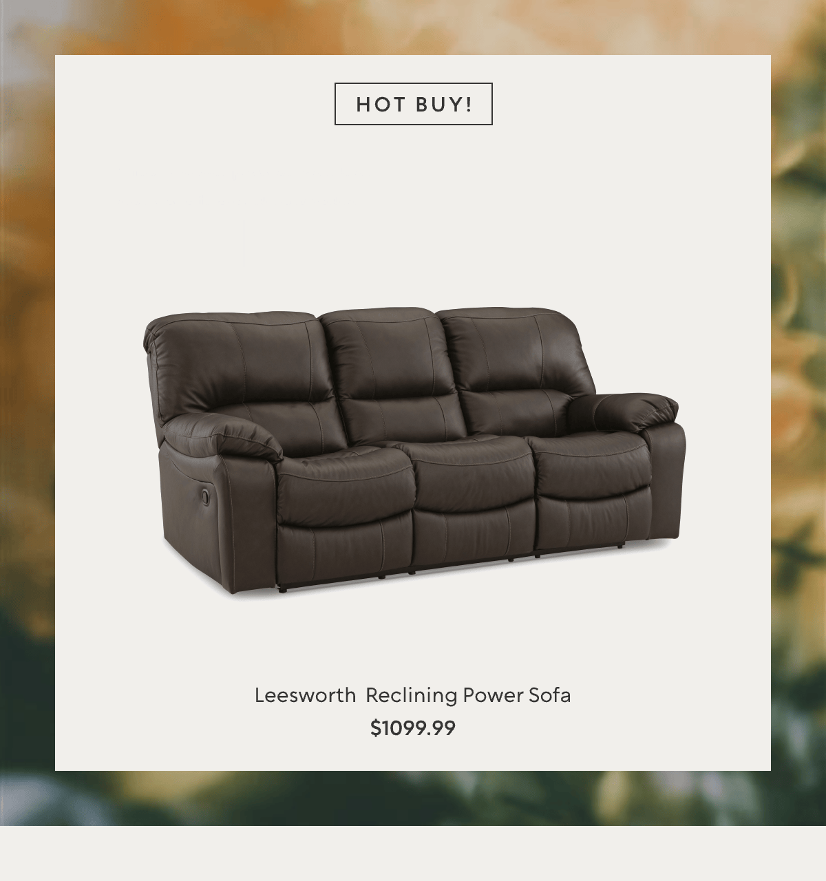 Leesworth Reclining Power Sofa