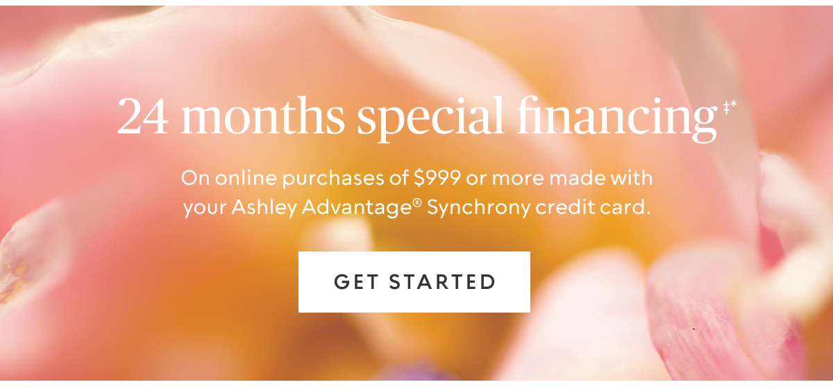 24 months special financing, $999 min