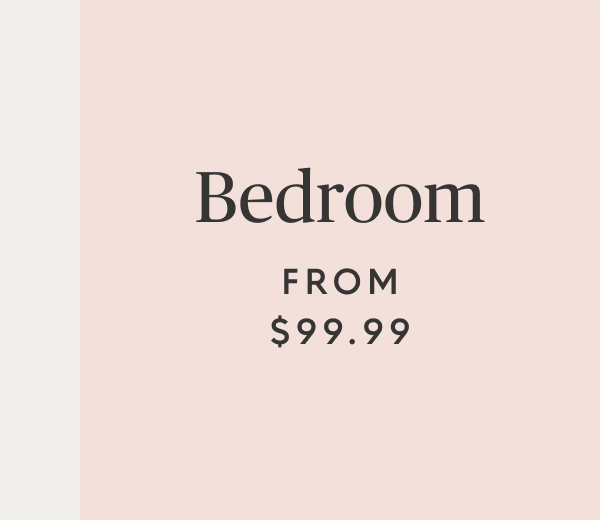 Bedroom starting at $99.99