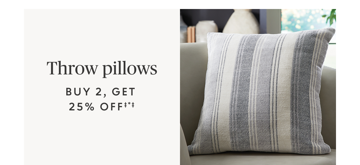 Throw pillows