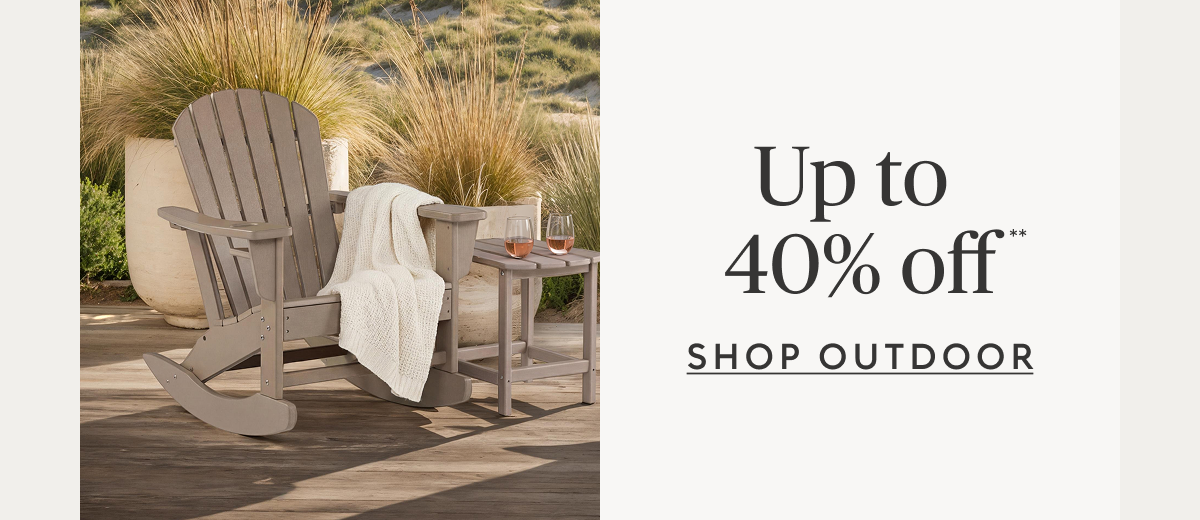 Outdoor up to 40% off