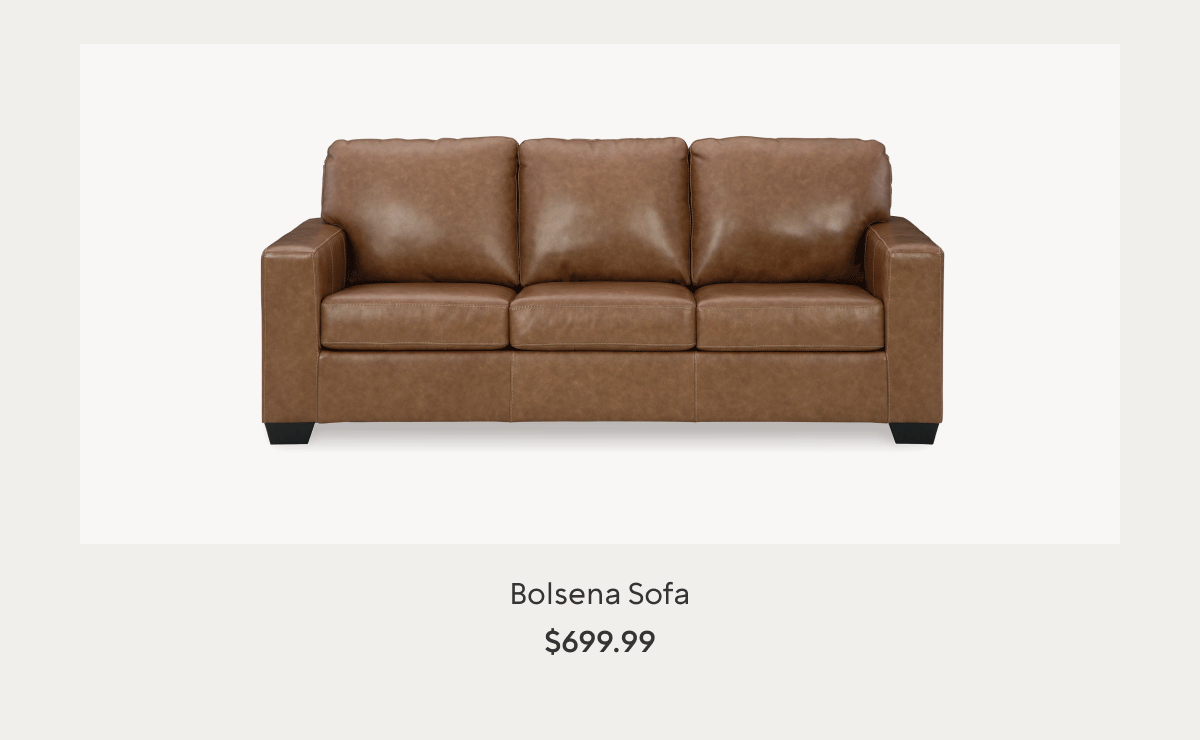 Bolsena Leather Sofa