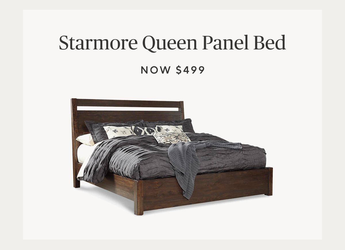 Starmore Queen Panel Bed