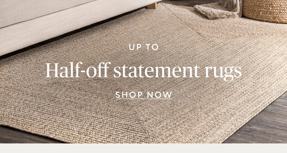 Rugs up to 50% off