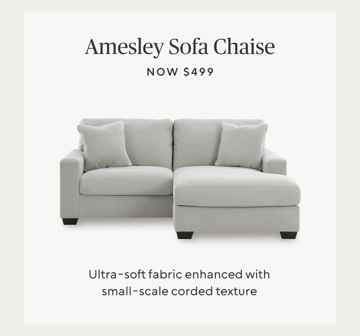 Amesley Sofa Chaise